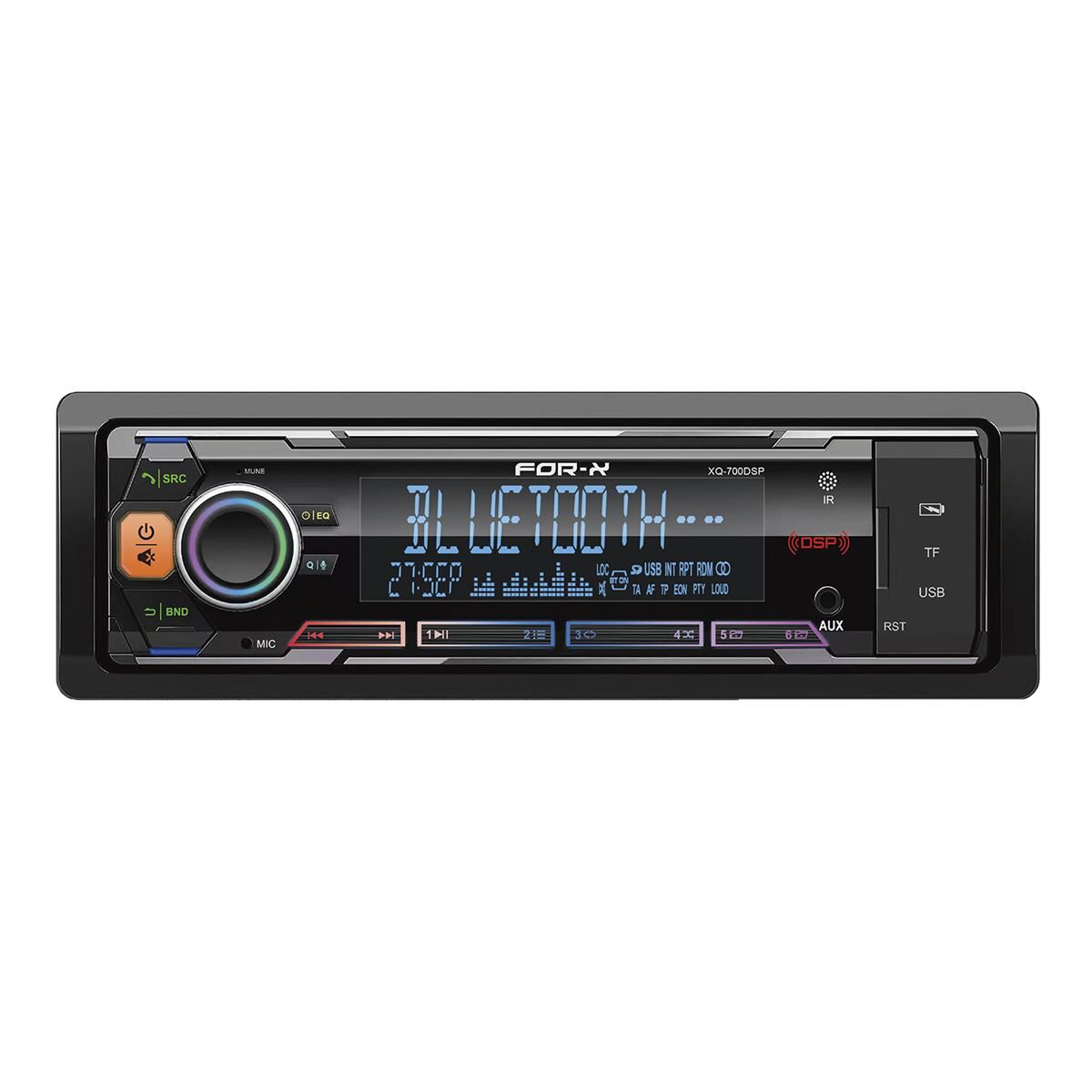 For-X XQ 700dsp Profesyonel Tesisat Teyibi 3 Amfi Çıkışlı 4*60W Bluetooth