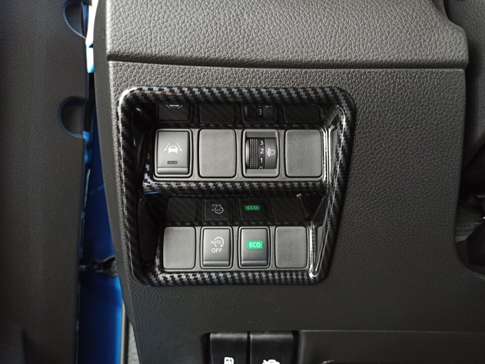 QASHQAI 2014-2020 IÇIN UYUMLU KONTROL PANEL KAPLAMA - KARBON
