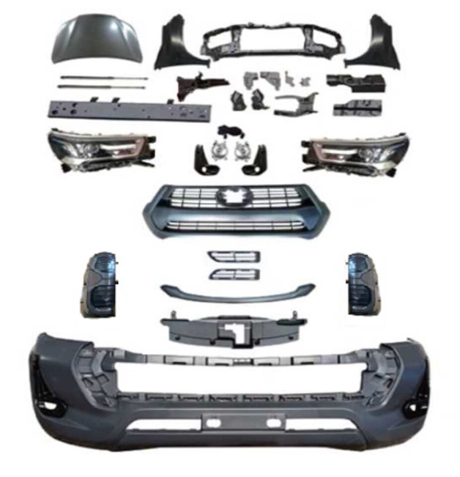 HILUX VIGO(2004-2015) IÇIN UYUMLU YENI KASA DÖNÜSÜM 2021 REVO BODY KIT - FULL SET