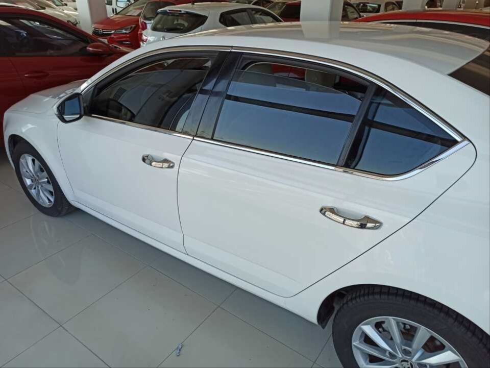 OCTAVIA 2013-2019 IÇIN UYUMLU CAM ÇITASI NIKELAJ