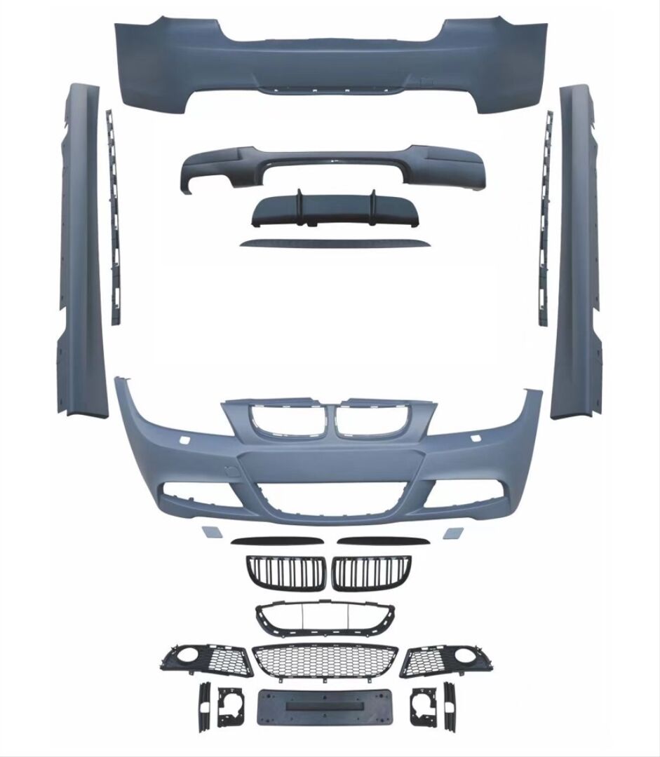 3 SERISI E90 2007-2011 İÇİN UYUMLU LCI M-TECH BODY KIT   (ÖN-ARKA-YAN-PANJUR)