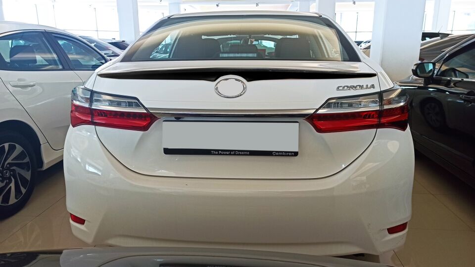 COROLLA 2014-2018 IÇIN UYUMLU WING SPOILER (PARLAK SIYAH)