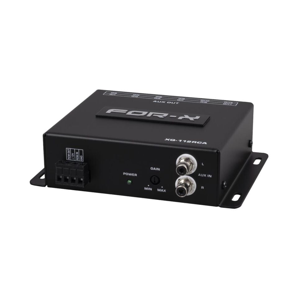 For-X XQ-112RCA 12 Kanal Active Line Driver & RCA Çoğaltıcı
