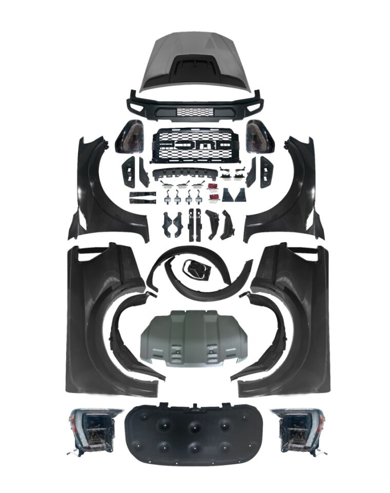 2012-2021 RANGER İÇİN 2022 GEN 3 F150 GÖRÜNÜM FACELIFT BODY KIT