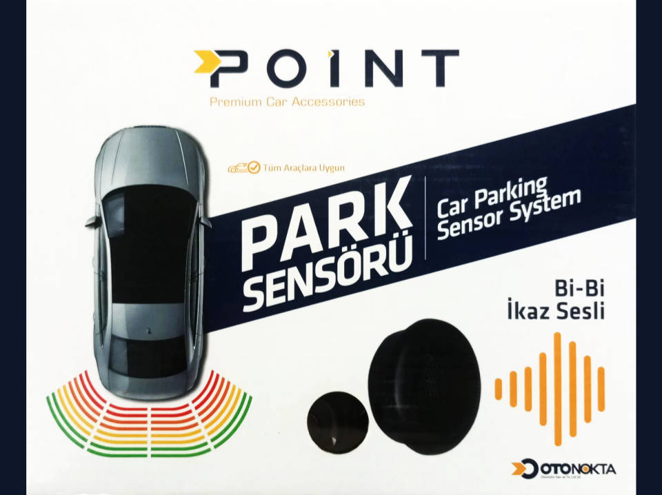 Oscar Ses İkazlı Park Sensörü - Siyah