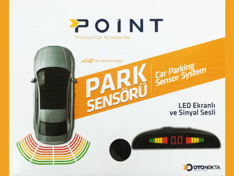 Oscar Ses İkazlı Park Sensörü Led Ekranlı