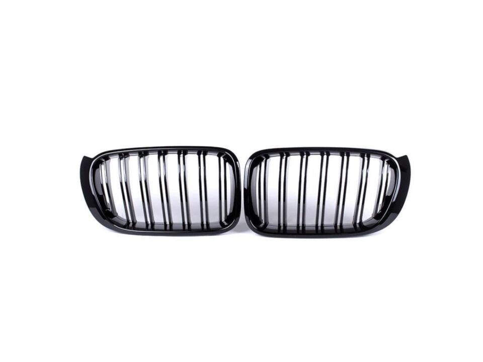 X3 SERISI F25 2014-2018 IÇIN UYUMLU M PANJUR (ÇIFT ÇIZGI BÖBREK) PIANO BLACK