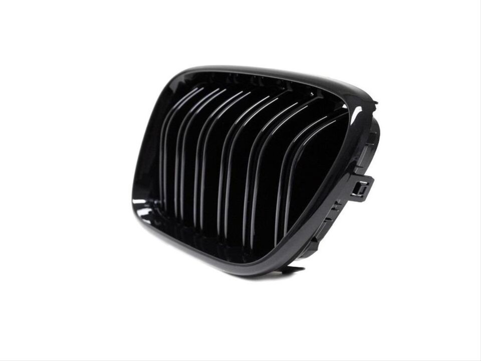 X3 SERISI F25 2014-2018 IÇIN UYUMLU M PANJUR (ÇIFT ÇIZGI BÖBREK) PIANO BLACK