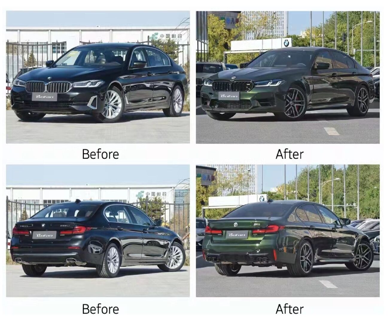 5 SERISI G30 2021+ IÇIN UYUMLU LCI M5  BODY KIT