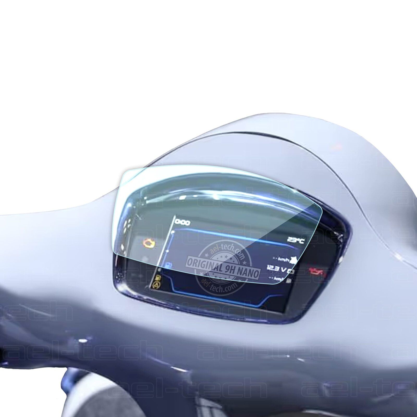 Vespa GTS Super Tech 300 Uyumlu Gösterge 9H Nano Ekran Koruyucu