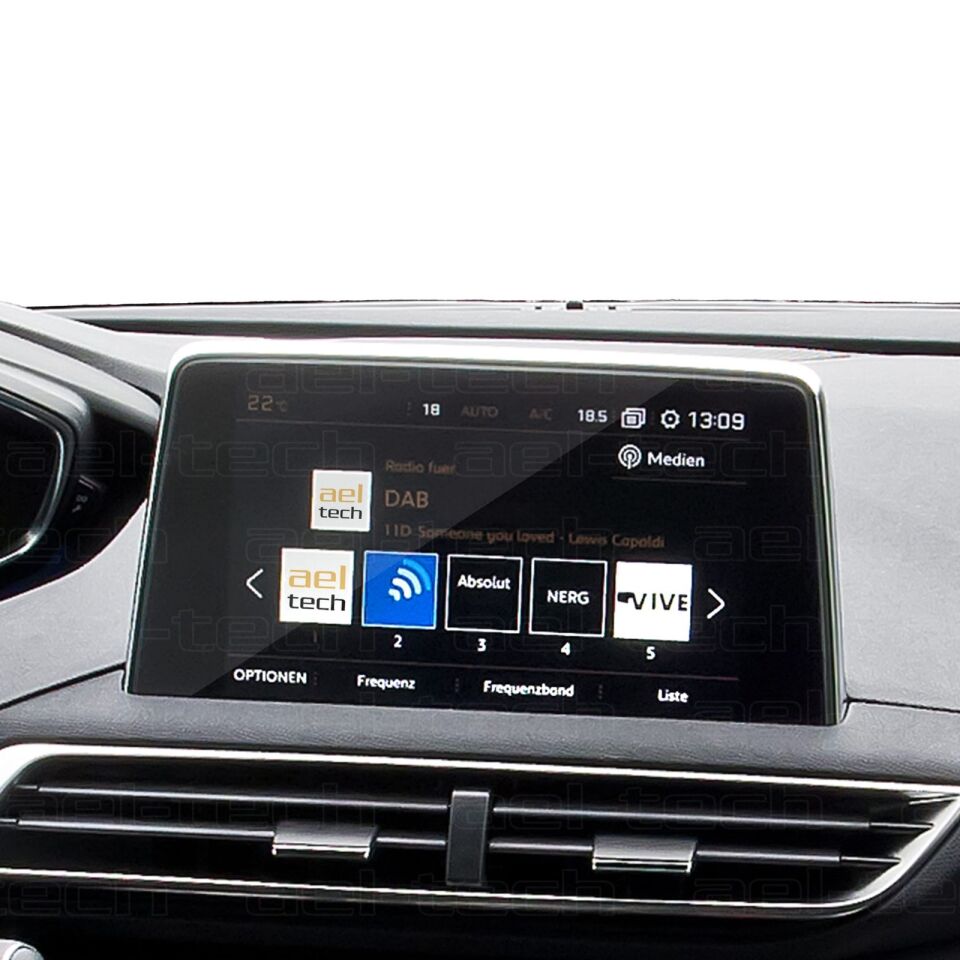 Peugeot 5008 Uyumlu 7 İnç Navigasyon 9H Nano Ekran Koruyucu