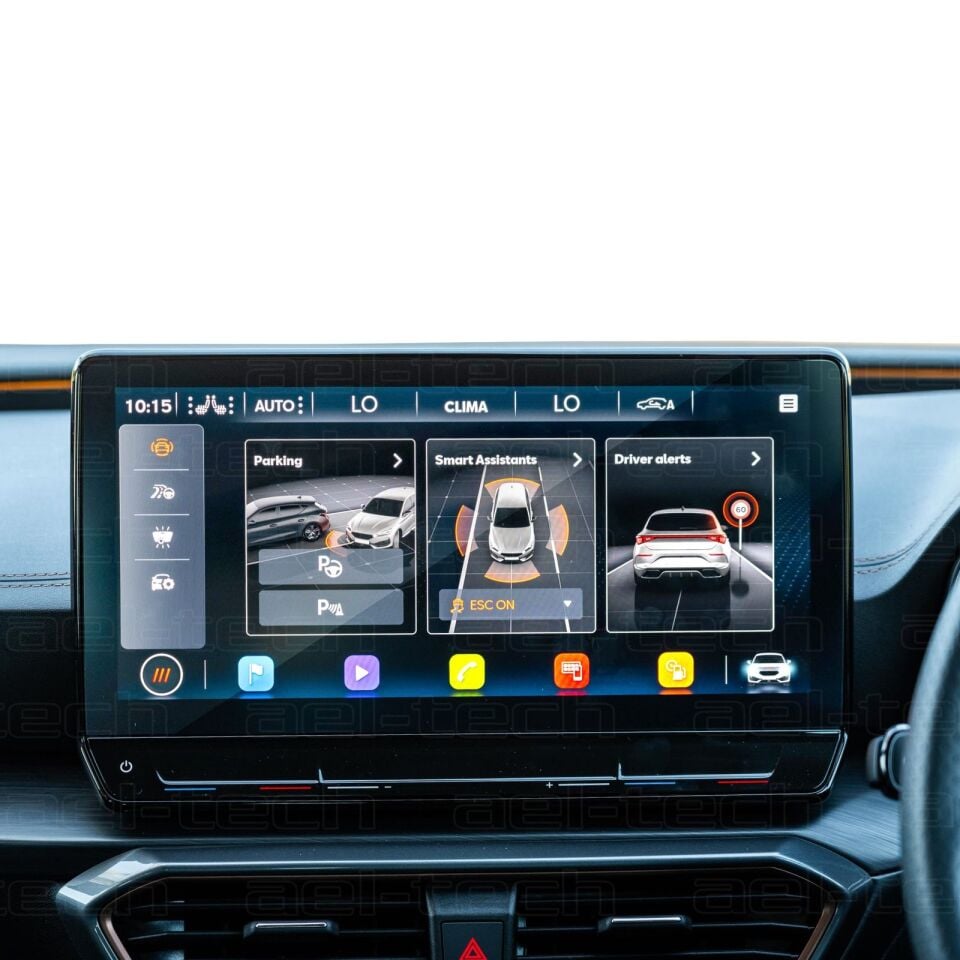 Cupra Formentor Uyumlu 12 İnç Navigasyon 9H Nano Ekran Koruyucu 2021-2023