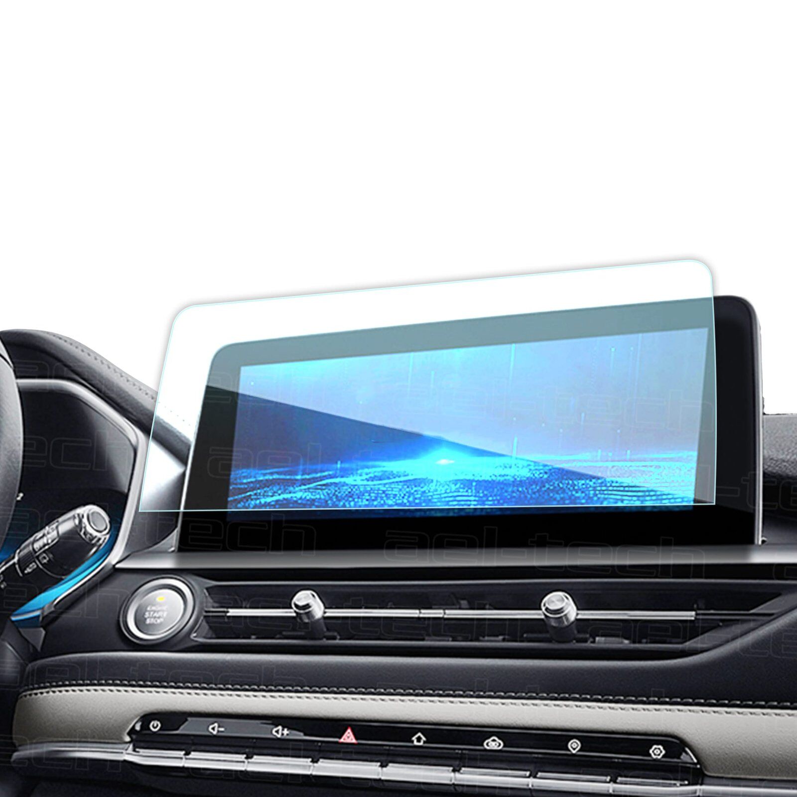 Chery Tiggo 7 Pro 2023 Uyumlu 10 İnç Navigasyon 9H Nano Ekran Koruyucu