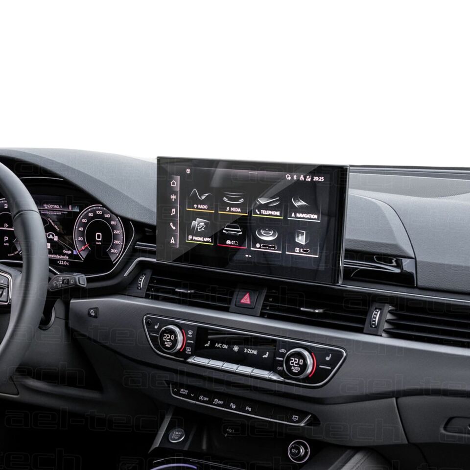 Audi A4 2019-2024 Uyumlu 10.1 İnç Navigasyon 9H Nano Ekran Koruyucu