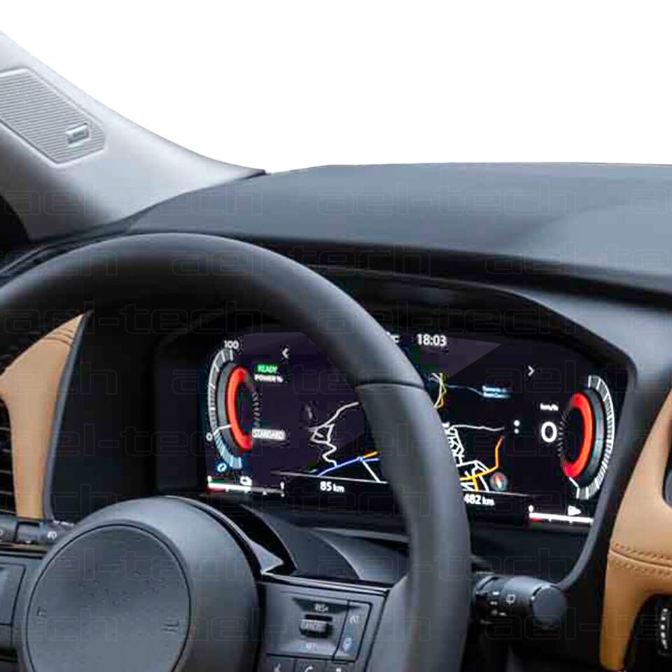 Nissan X-Trail 2022-2023 Uyumlu 12.3 İnç Dijital Gösterge 9H Nano Ekran Koruyucu