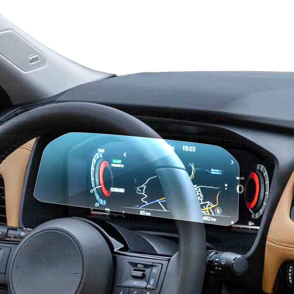 Nissan X-Trail 2022-2023 Uyumlu 12.3 İnç Dijital Gösterge 9H Nano Ekran Koruyucu