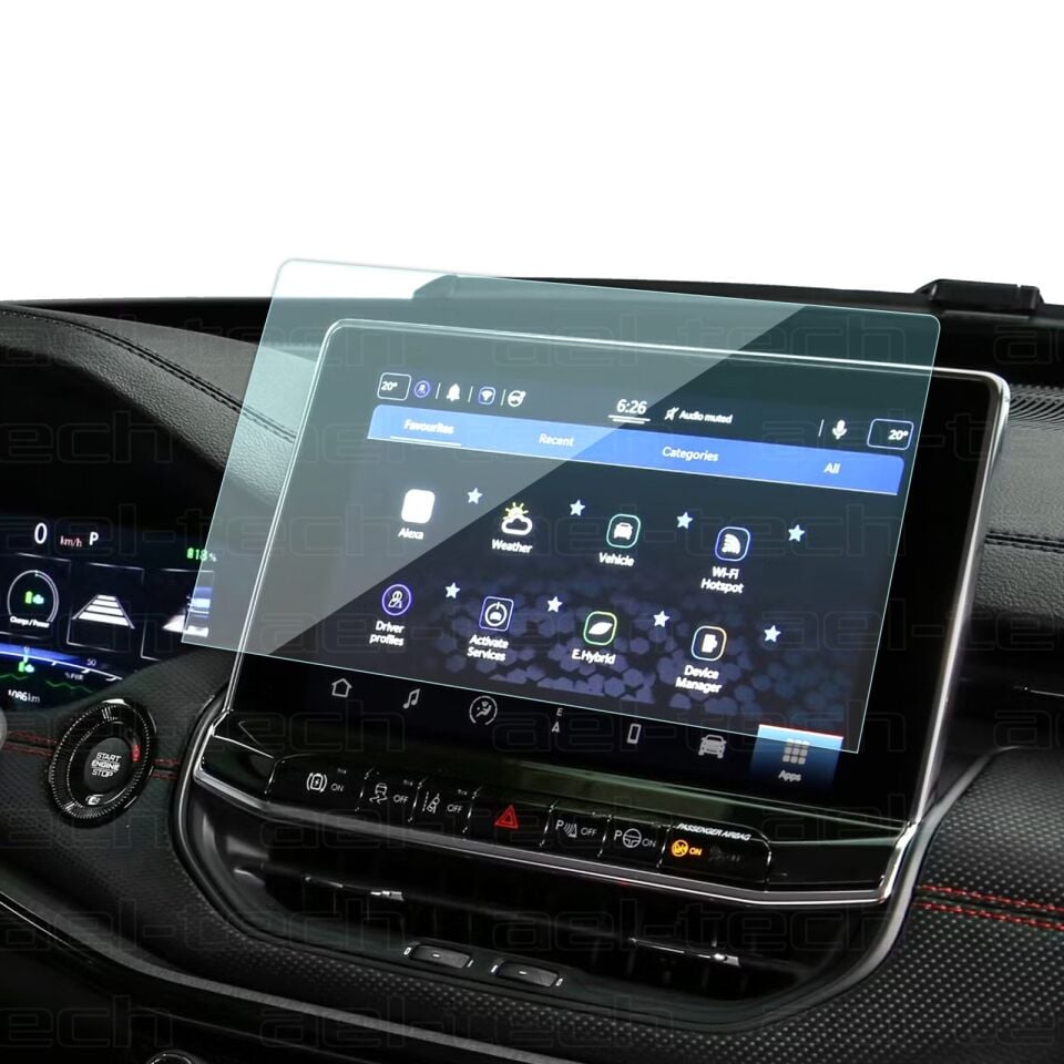 Jeep Compass 2021-2022 Uyumlu 10.1 İnç Navigasyon 9H Nano Ekran Koruyucu