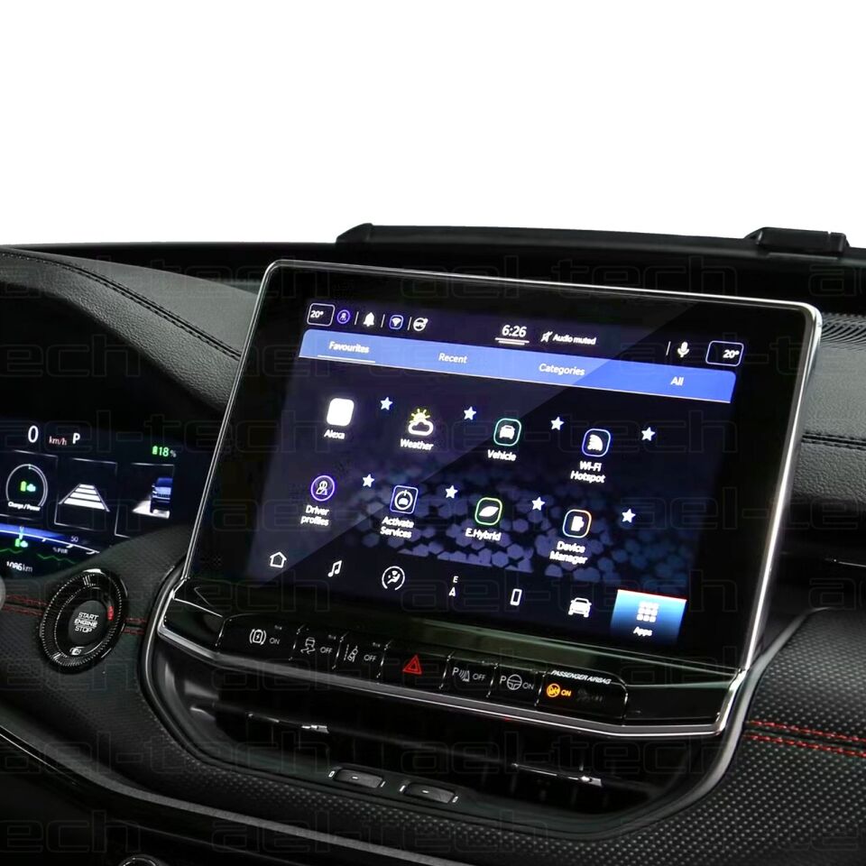 Jeep Compass 2021-2022 Uyumlu 10.1 İnç Navigasyon 9H Nano Ekran Koruyucu