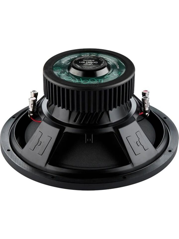 Deaf Bonce Hannibal HS-1200 D2 30 cm 600 RMS Subwoofer Çift Bob