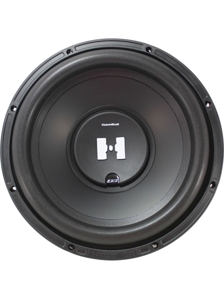 Deaf Bonce Hannibal HS-1200 D2 30 cm 600 RMS Subwoofer Çift Bob