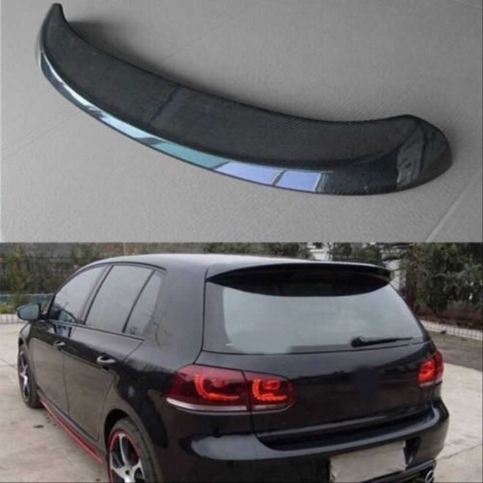 GOLF 6 SPOILER (PIANO BLACK)