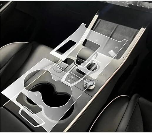 Chery Omoda 5 Vites Etrafı Ve Orta Konsol Mat Tpu Koruyucu 2'Li Set 2023