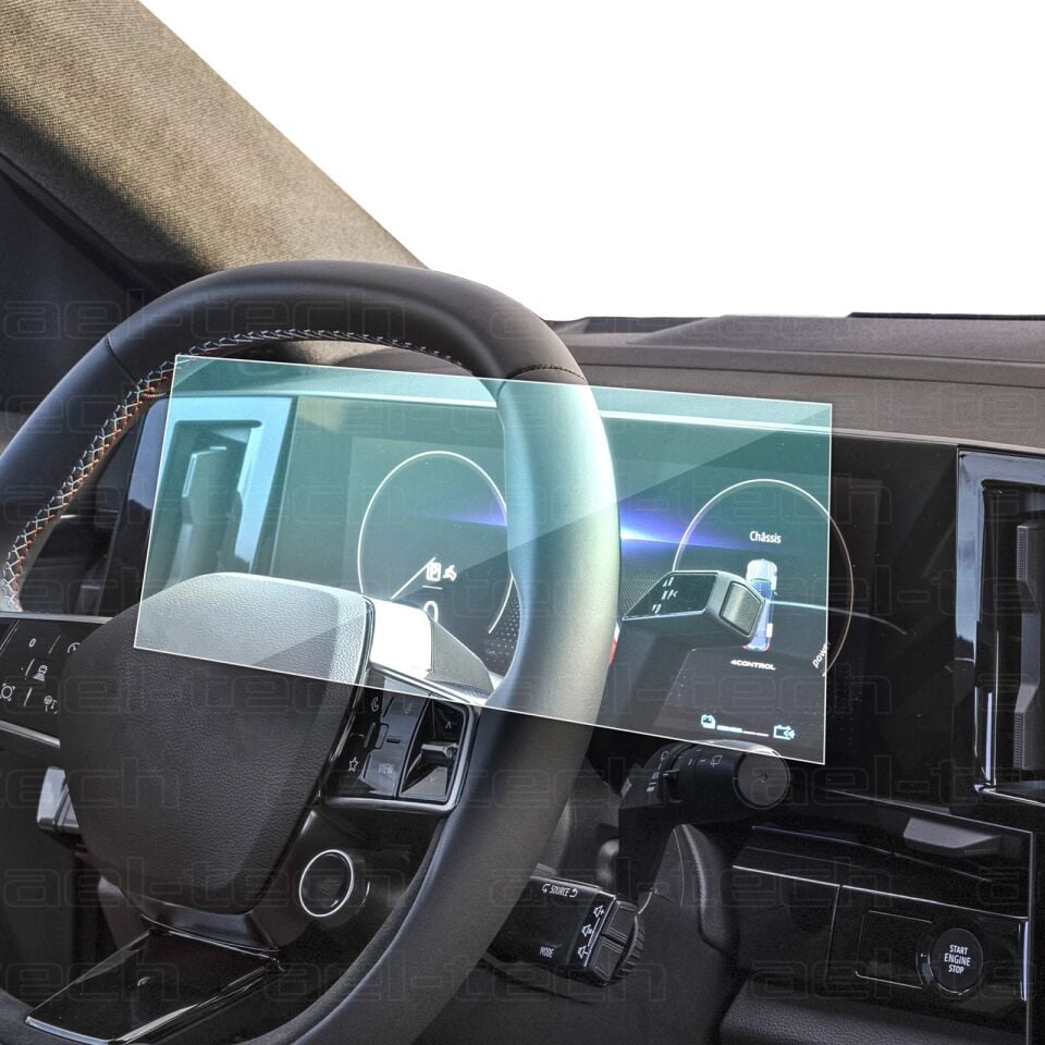 Renault Austral 2023-2025 Uyumlu 12.3 İnç Dijital Gösterge 9H Nano Ekran Koruyucu
