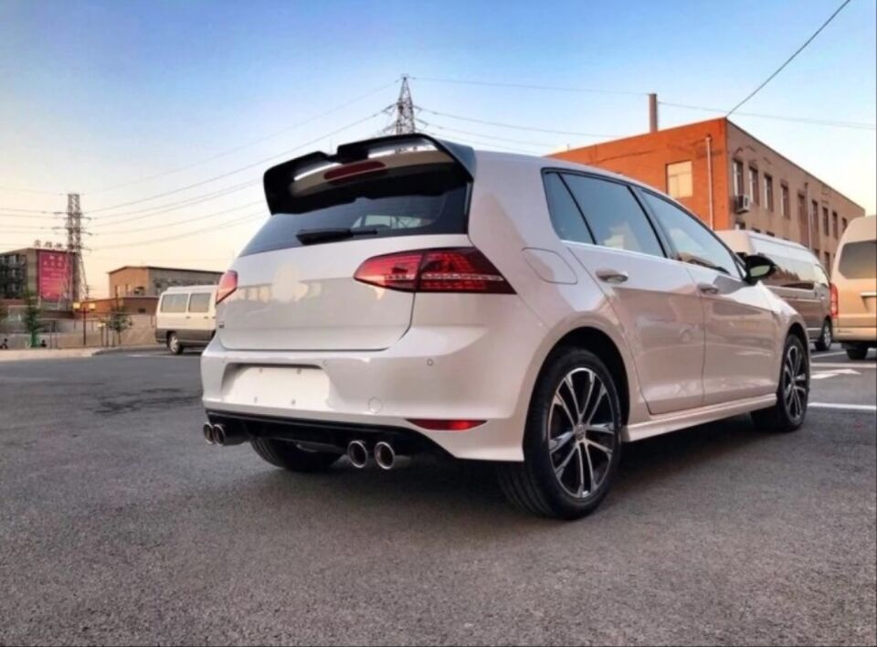 GOLF 7 - 7.5 2013-2020 IÇIN UYUMLU IÇIN UYUMLU OETTINGER SPOILER (PIANO BLACK)
