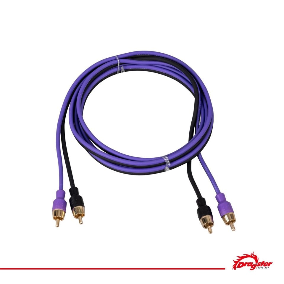 Dragster DP-222 2 Kanal 2 Metre RCA Kablosu