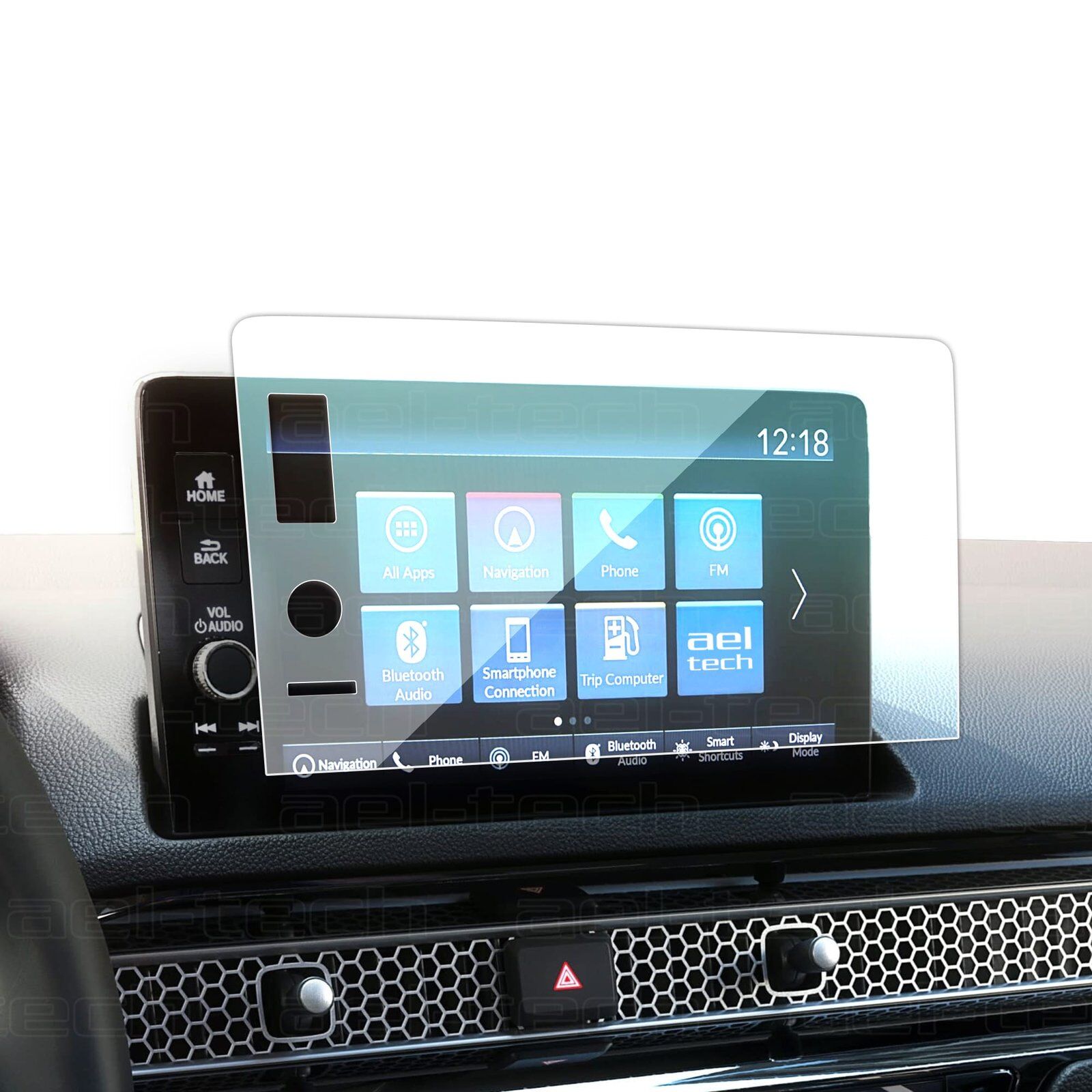 Honda Civic Executive Plus Uyumlu 9 İnç Navigasyon 9H Nano Ekran Koruyucu