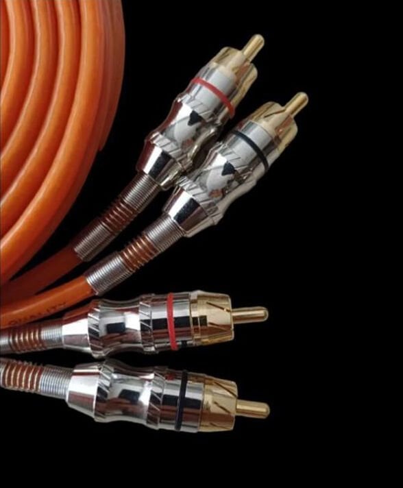 Cadence 5 Metre Tam Bakır Profosyonel Amfi RCA Kablosu