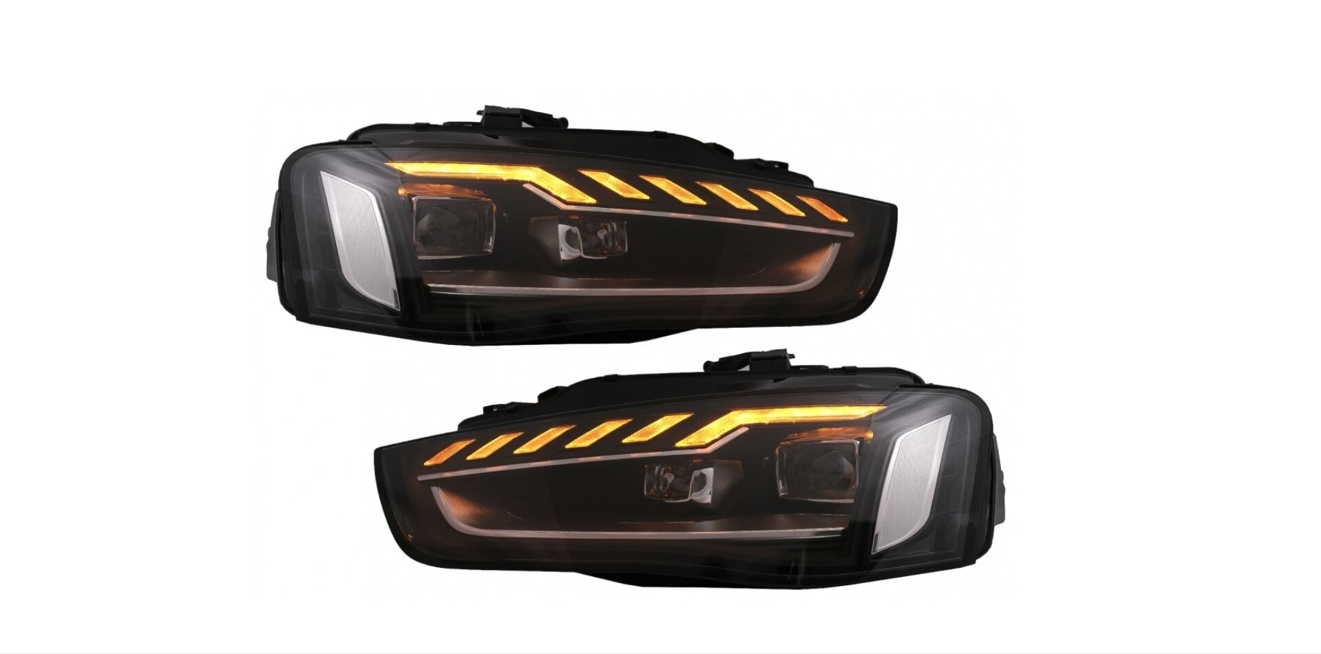 A4 2012-2015 IÇIN UYUMLU LED FAR (FULL LED - 2019+ GÖRÜNÜM) HID XENON FARLI MODEL İÇİN