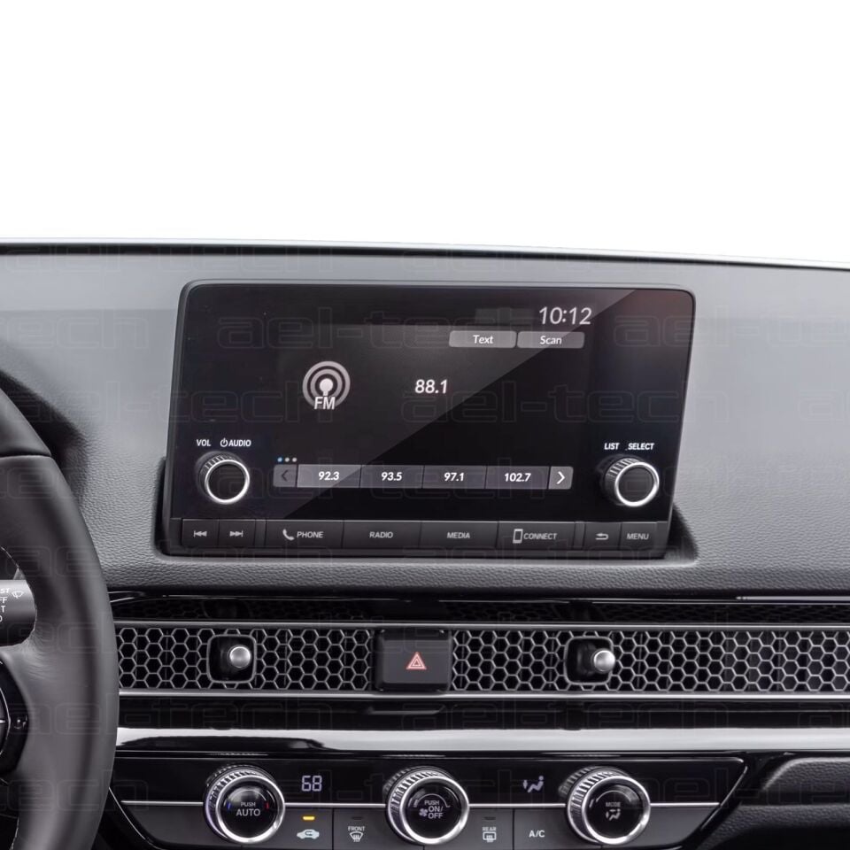 Honda Civic Elegance 2022-2023 Uyumlu 7 İnç Navigasyon 9H Nano Ekran Koruyucu