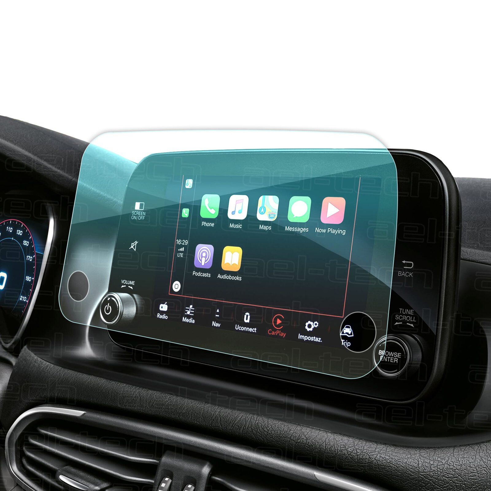 Fiat Egea Uyumlu 7 İnç Navigasyon 9H Nano Ekran Koruyucu