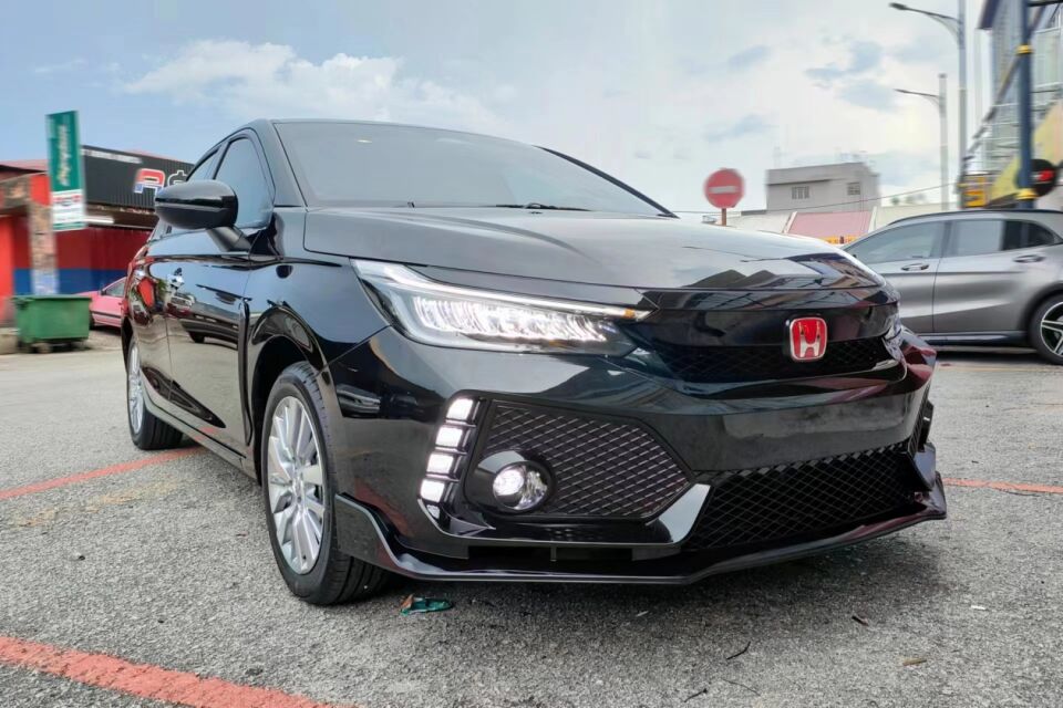 CITY 2021+ İÇİN UYUMLU TYPE-R ÖN TAMPON & PANJUR