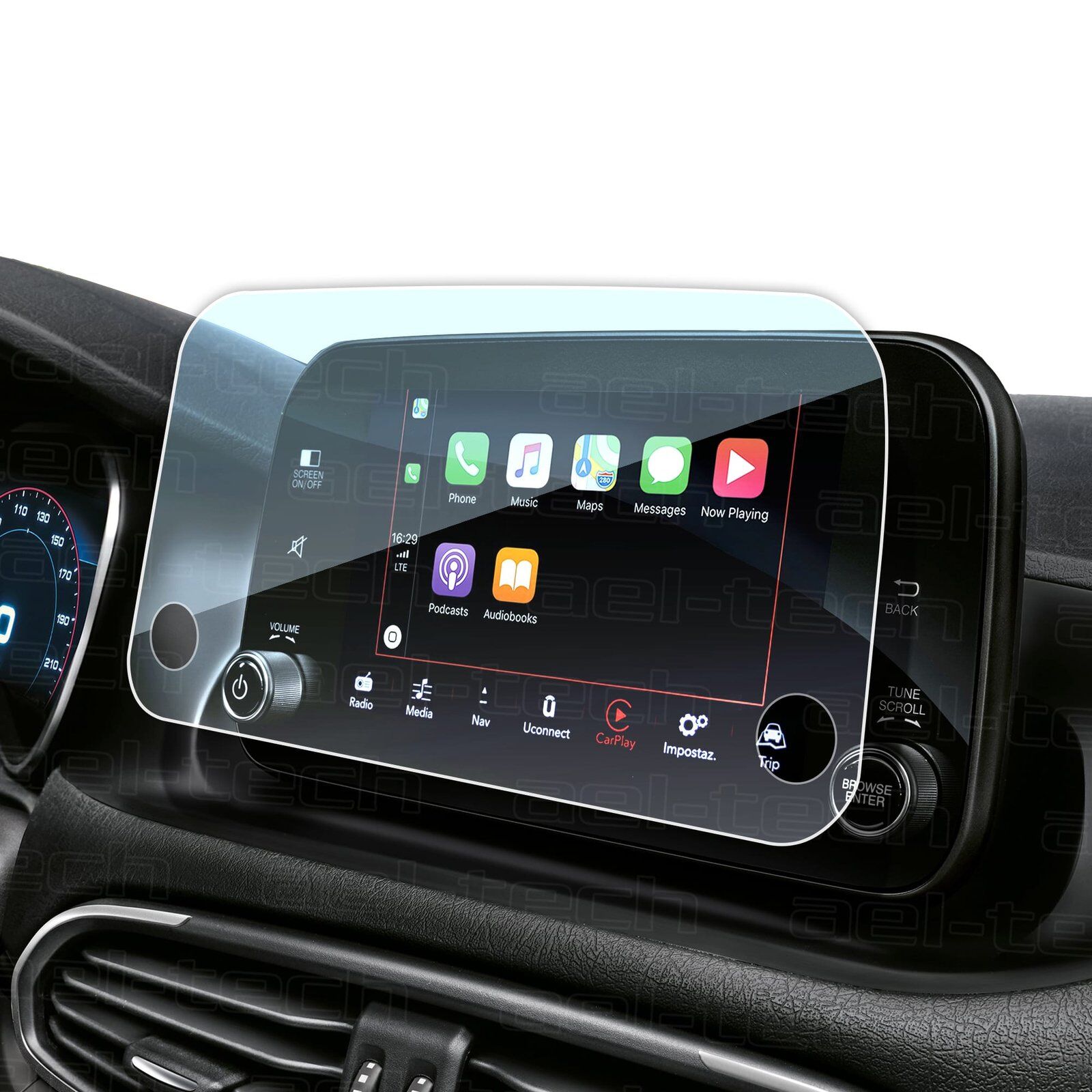 Fiat Egea Cross 2021-2022 Uyumlu 7 İnç 9H Nano Ekran Koruyucu