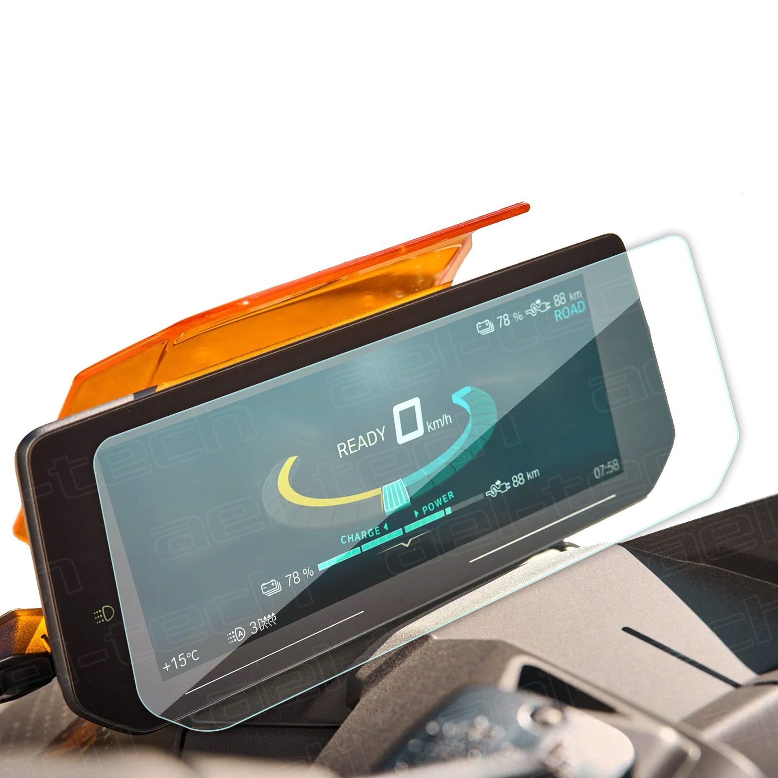 BMW CE 04 2022 Motosiklet Uyumlu 10.25 İnç 9H Nano Koruyucu