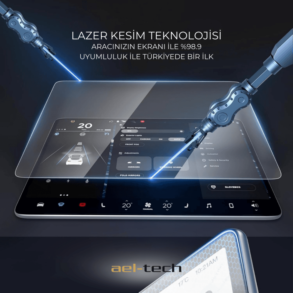 Peugeot 301 Kırılmaz Cam Koruyucu