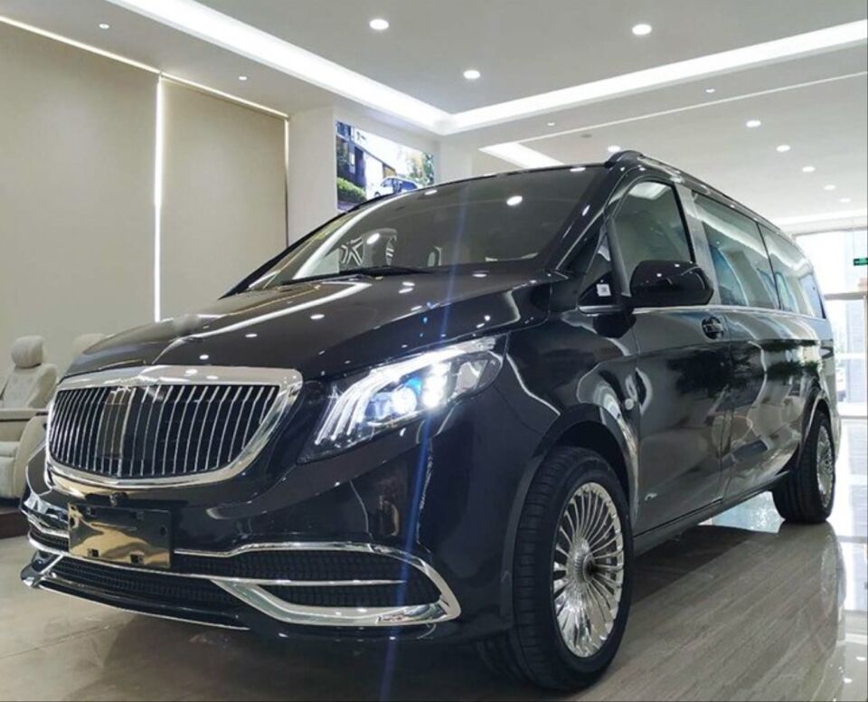 W447 VITO UYUMLU MAYBACH GÖRÜNÜM BODY KIT 2016-2023 (KAPUTSUZ-BÜYÜK PANJUR )