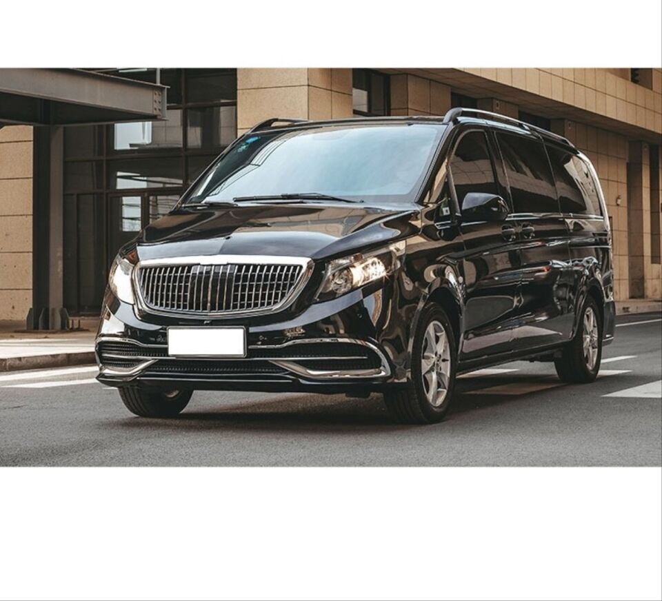 W447 VITO UYUMLU MAYBACH GÖRÜNÜM BODY KIT 2016-2023 (KAPUTSUZ-BÜYÜK PANJUR )