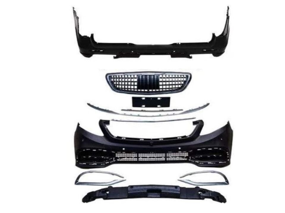 W447 VITO UYUMLU MAYBACH GÖRÜNÜM BODY KIT 2016-2023 (KAPUTSUZ-BÜYÜK PANJUR )