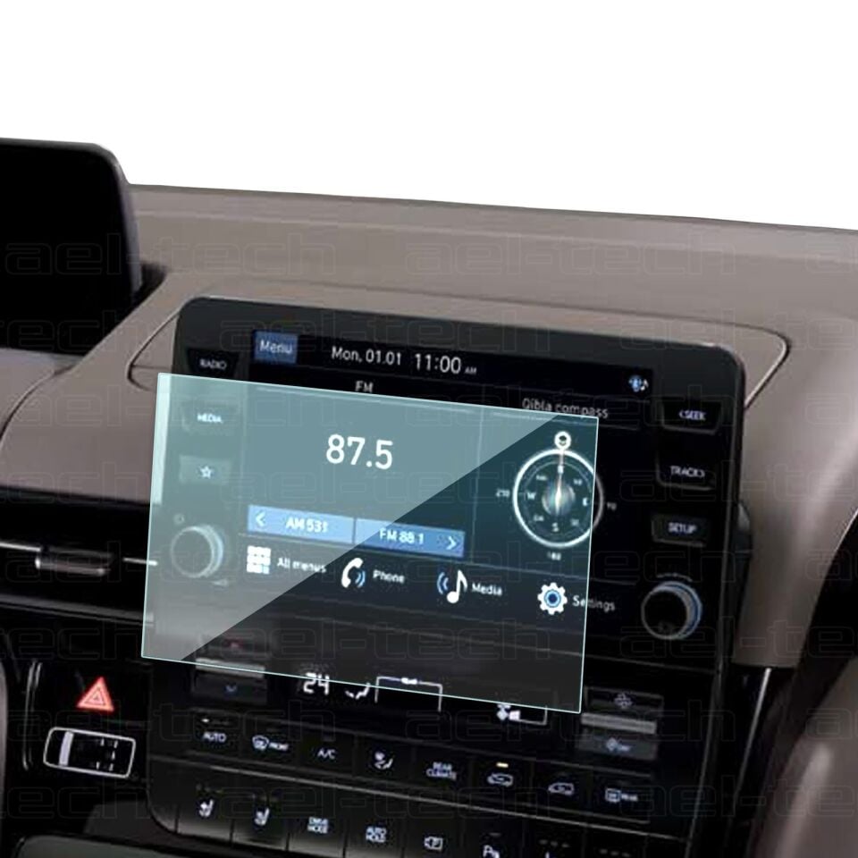 Hyundai Staria 2022-2024 Uyumlu 8 İnç Navigasyon 9H Nano Ekran Koruyucu