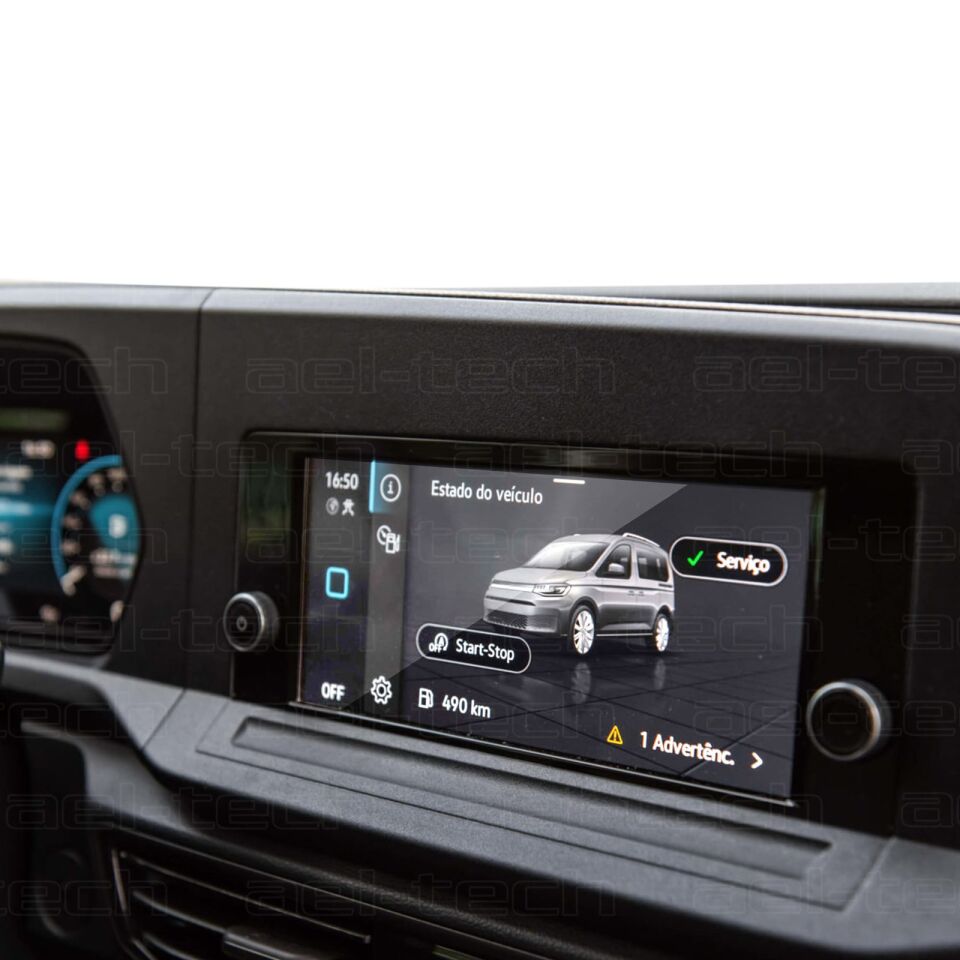 Volkswagen Caddy Uyumlu 8.25 İnç Navigasyon 9H Nano Ekran Koruyucu