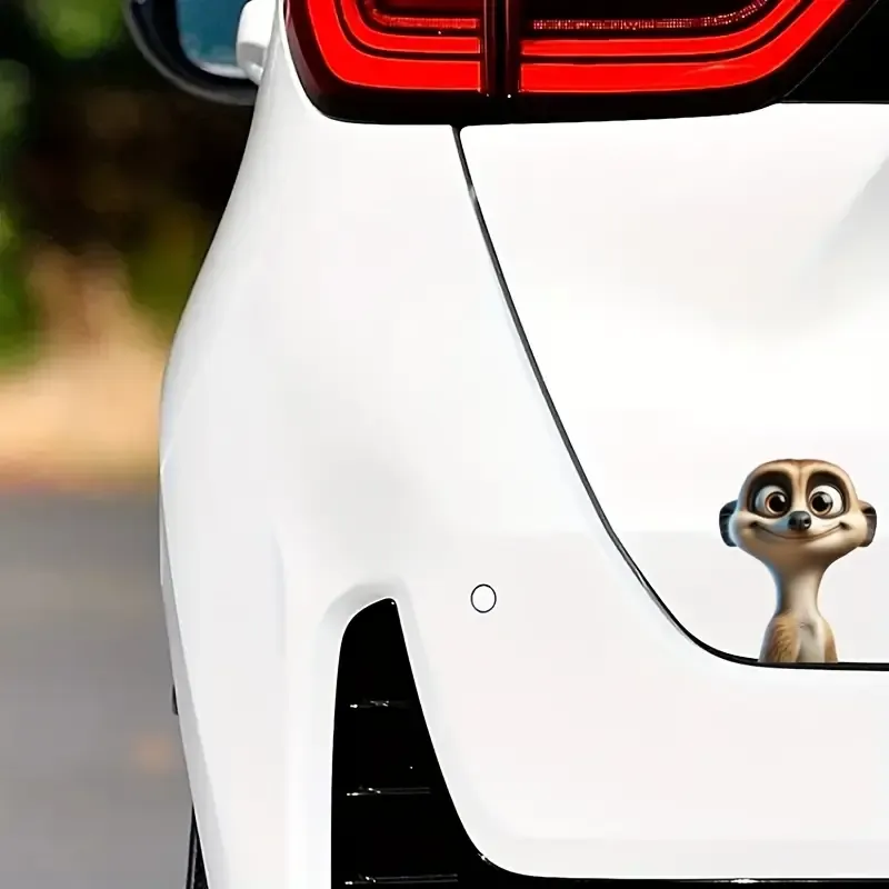 Sevimli Karikatür Gelincik Stickerı