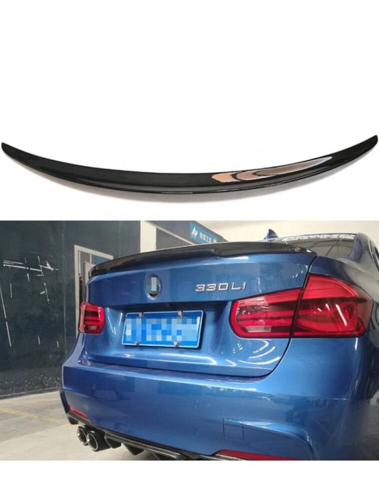 Bmw F30 3 Serisi M3 Style Piano Black Spoiler Plastik (2012-2018)