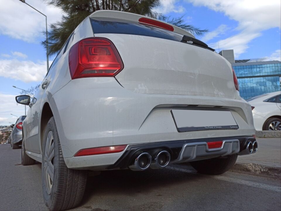 MK5 POLO 2014-2017 IÇIN UYUMLU REFLEKTORLU SILVER DIFUZOR