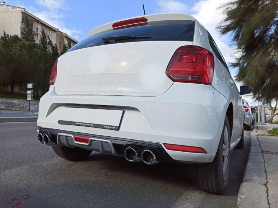 MK5 POLO 2014-2017 IÇIN UYUMLU REFLEKTORLU SILVER DIFUZOR