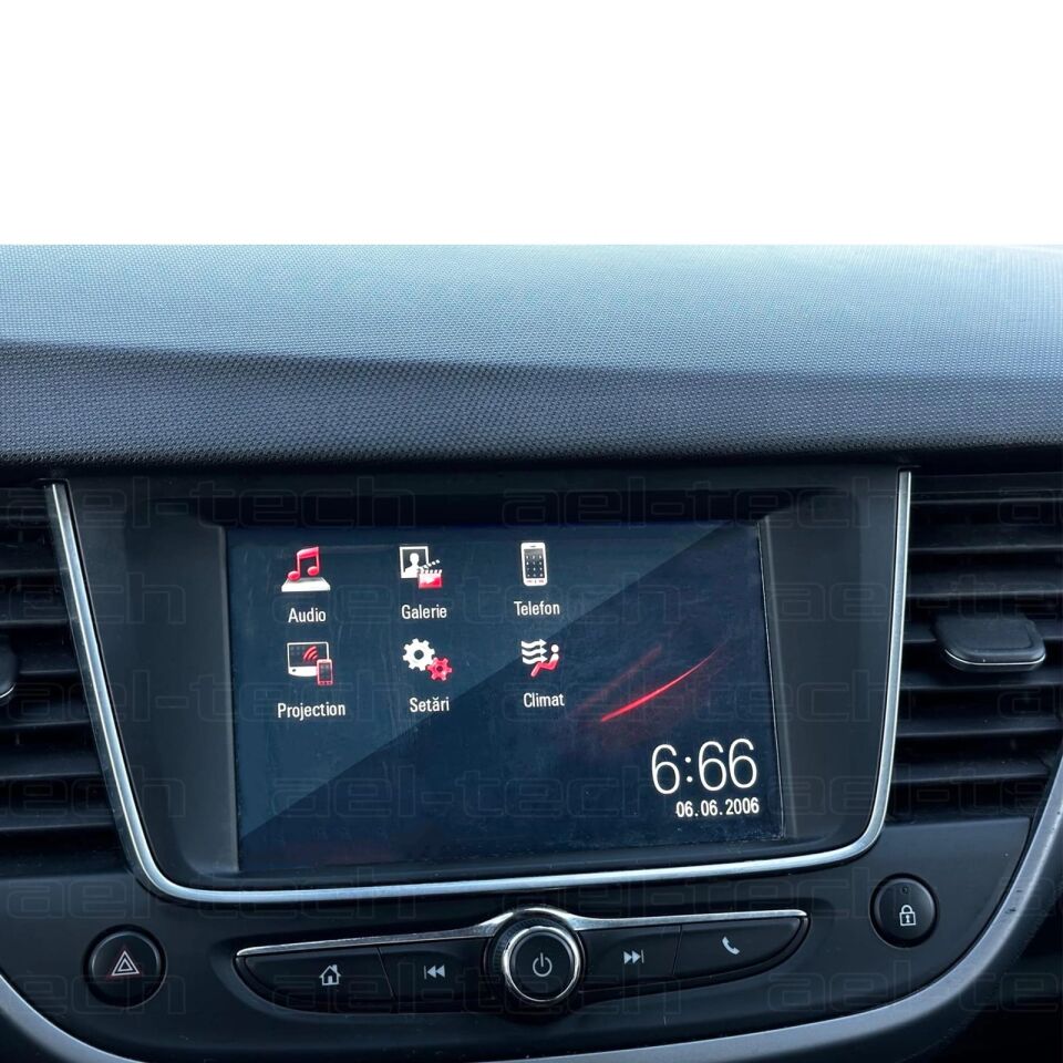 Opel Crossland X Uyumlu 7 İnç Navigasyon 9H Nano Ekran Koruyucu