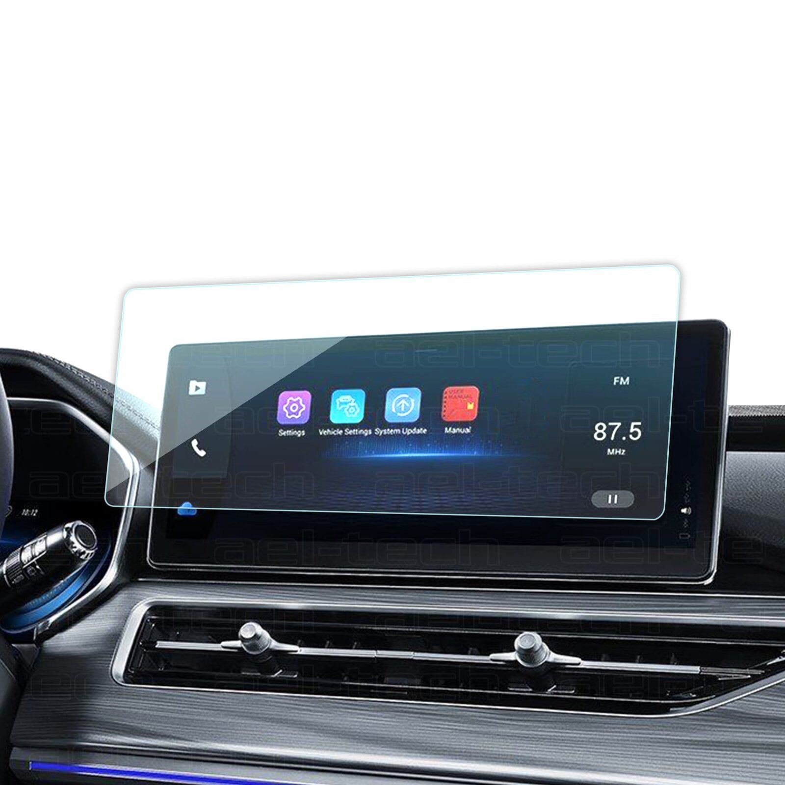 Chery Tiggo 8 Pro 2023 Uyumlu 12.3 İnç Navigasyon 9H Nano Ekran Koruyucu