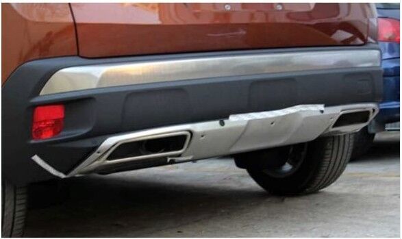 Peugeot 3008 2019+ Arka Ve Ön Tampon Kaplaması Krom Difüzör